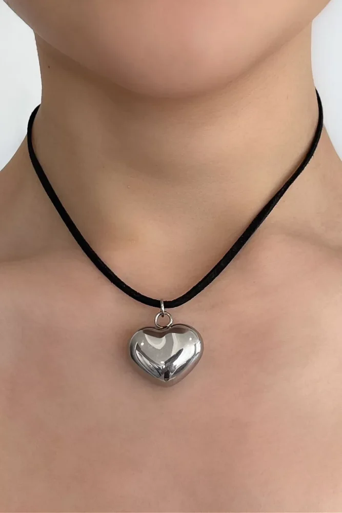 Luv U Suede Wrap Choker