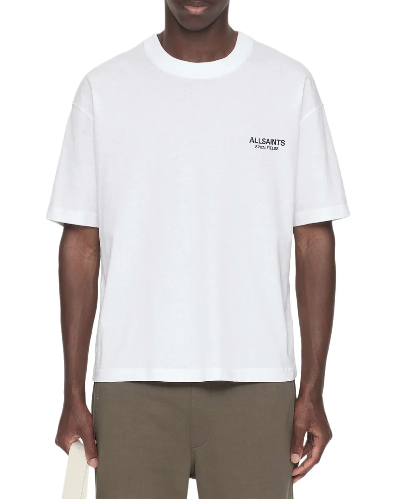 Shadow Logo Cotton Crewneck T-Shirt