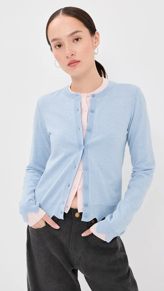 Marc Jacobs Scallop Daisy Cardigan