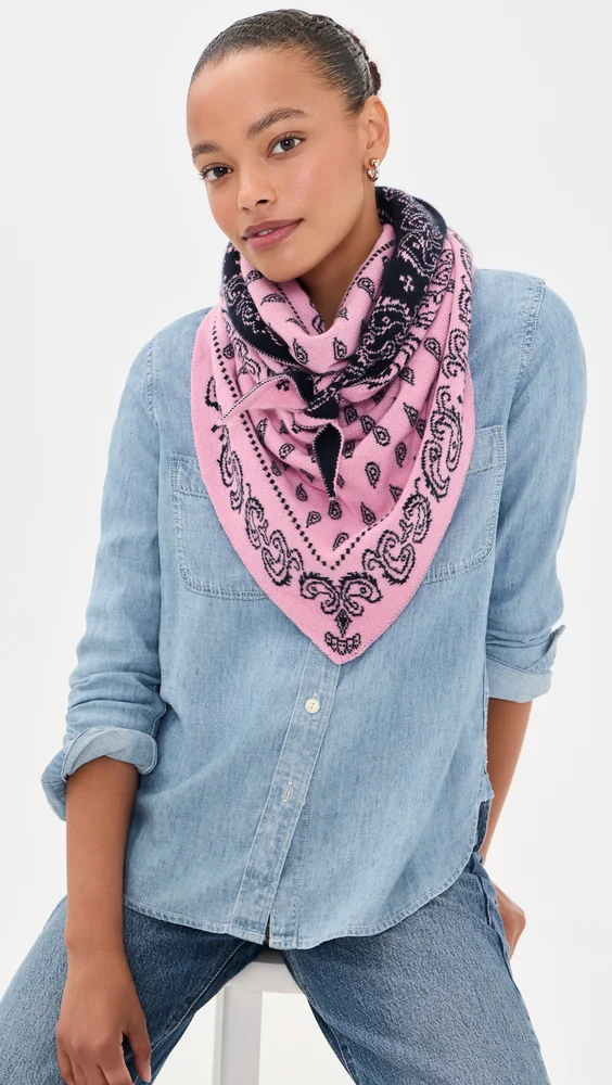 The Wild Rag Triangle Cashmere Scarf