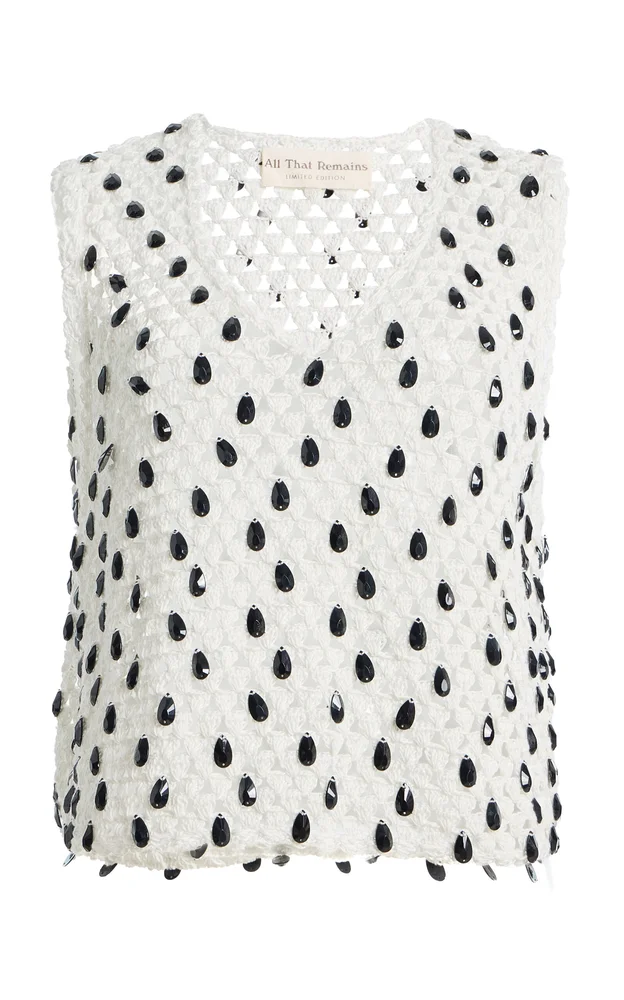 Lola Crocheted Cotton Top