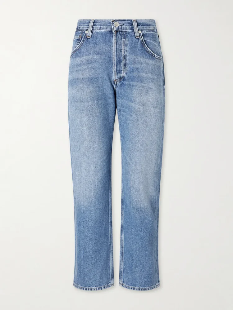 Winslow mid-rise straight-leg boyfriend jeans