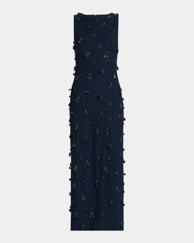 Claudia Embellished Cocktail Maxi Dress