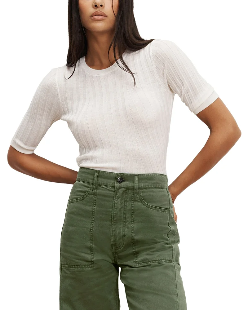 Debois Merino Wool Crewneck Sweater