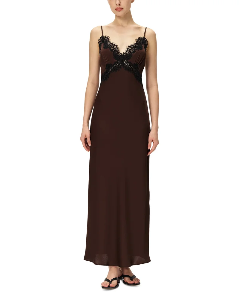 Evy Satin Slip Dress