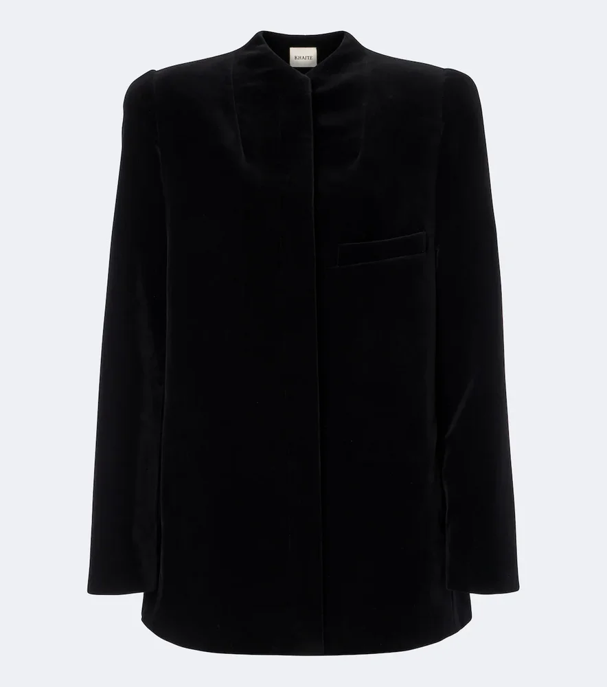 Sadie cotton velvet coat