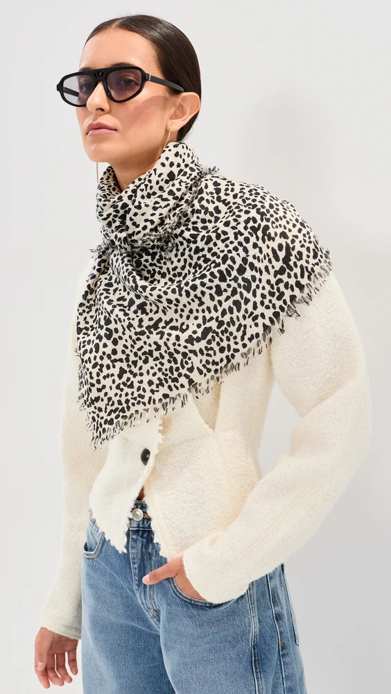 Alecia Cashmere Wool Scarf