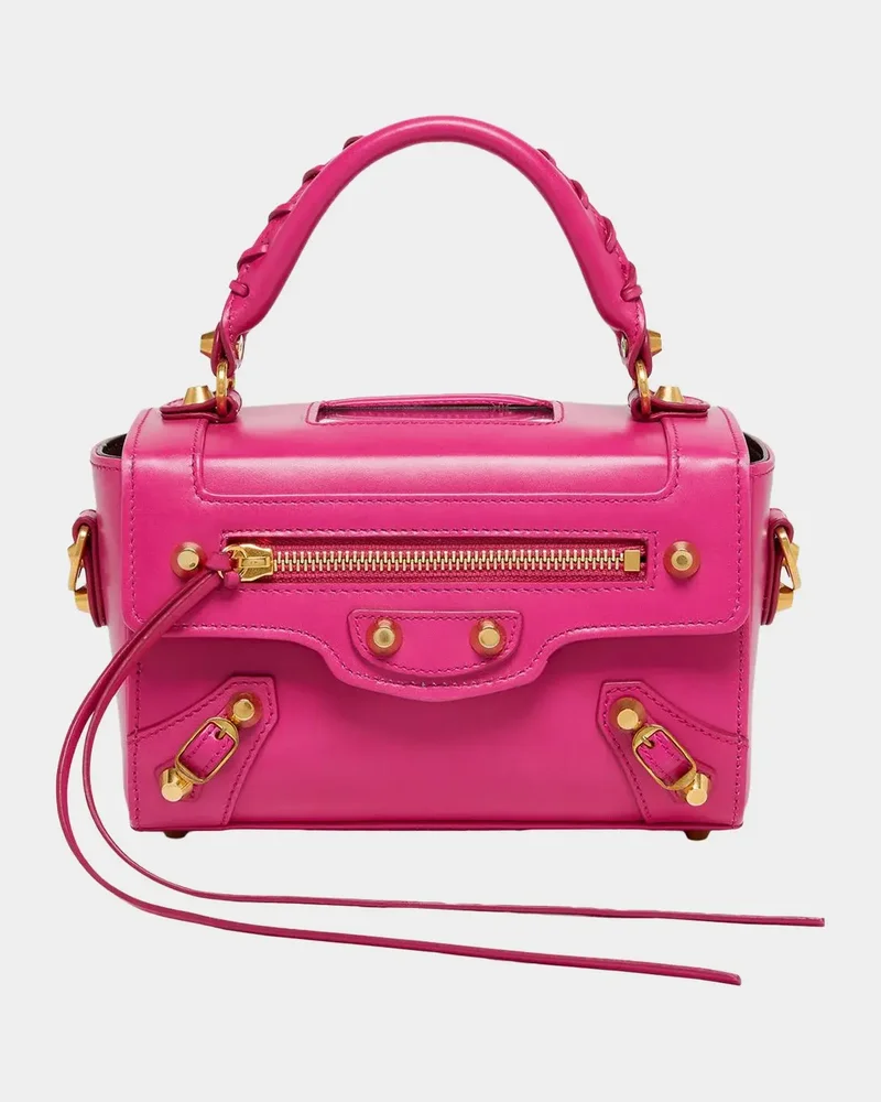 Le City Leather Top-Handle Bag