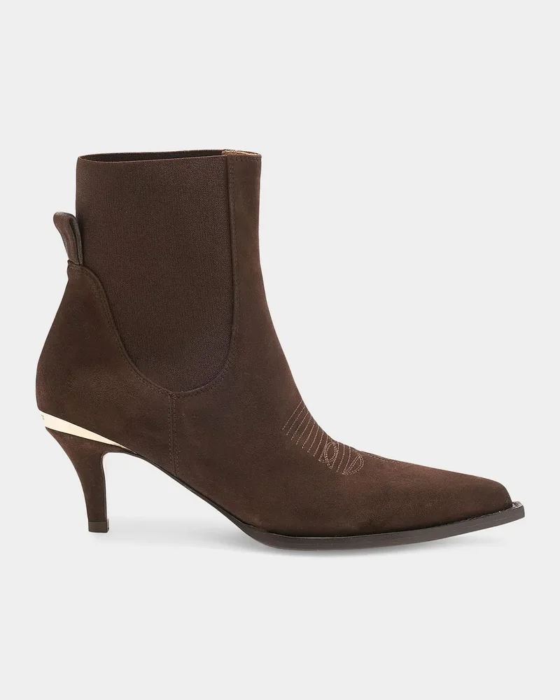 60mm Wilder Suede Ankle Boots