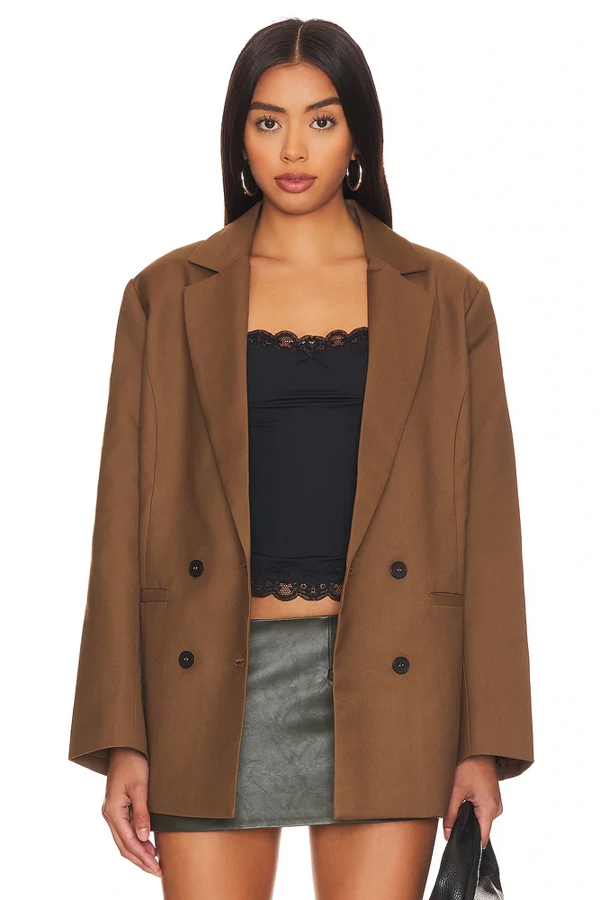 Wyoming Blazer in Chocolate
