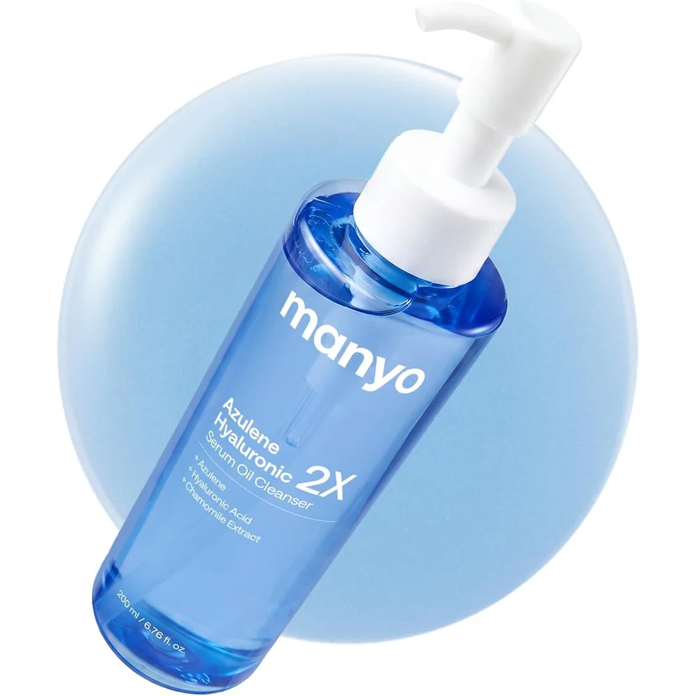 MANYO Azulene Hyaluronic 2X Serum Oil Cleanser