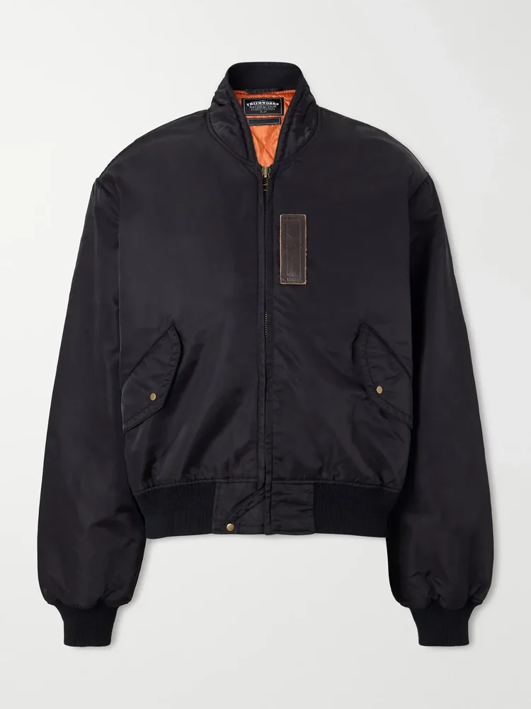 Padded Shell Bomber Jacket