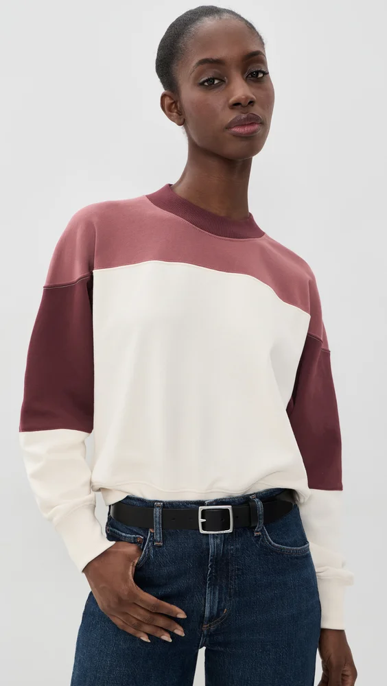 The Everyday Terry Seamed Sweatshirt