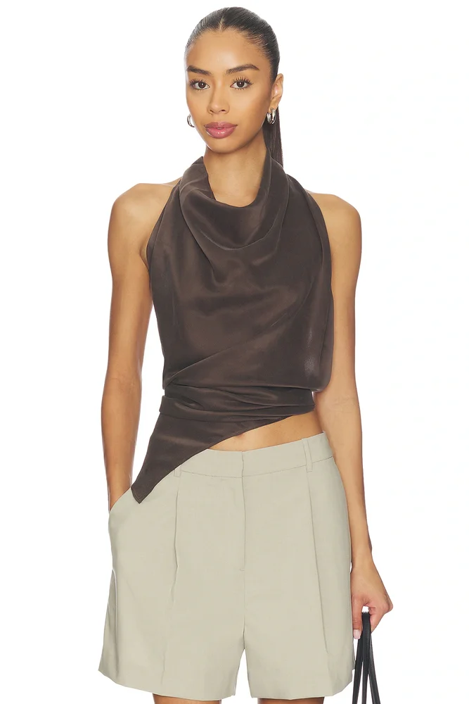 Frida Washed Silk Top