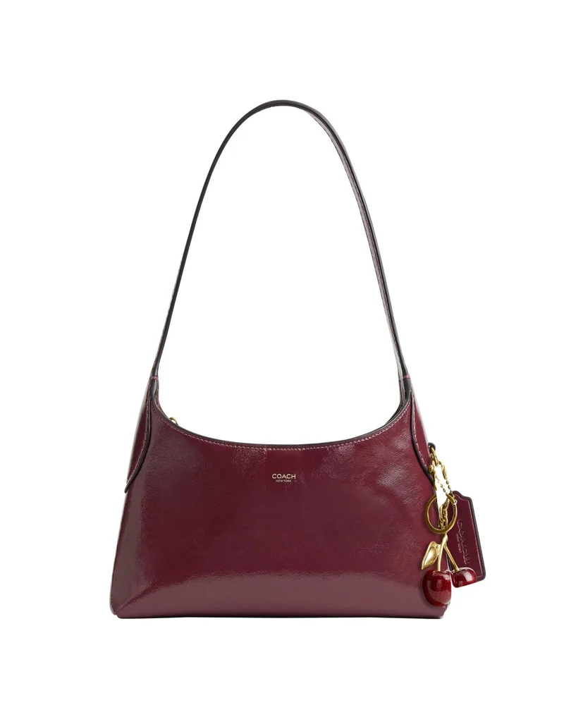 Brooklyn Small Glazed Leather Shoulder Bag 26