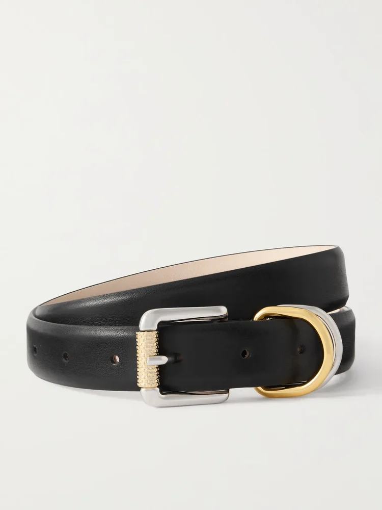 alegra leather waist belt