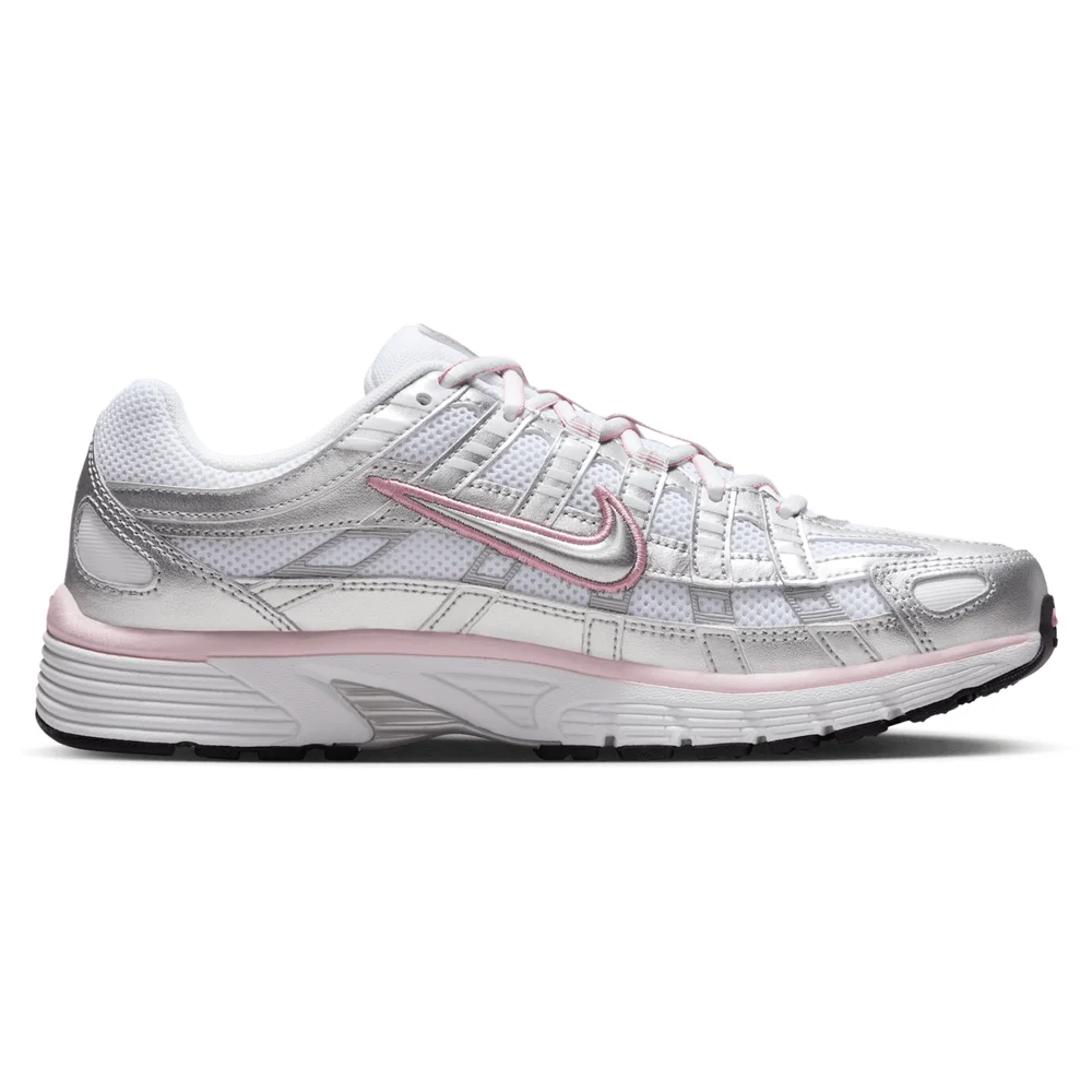 P-6000 White / Metallic Silver / Elemental Pink