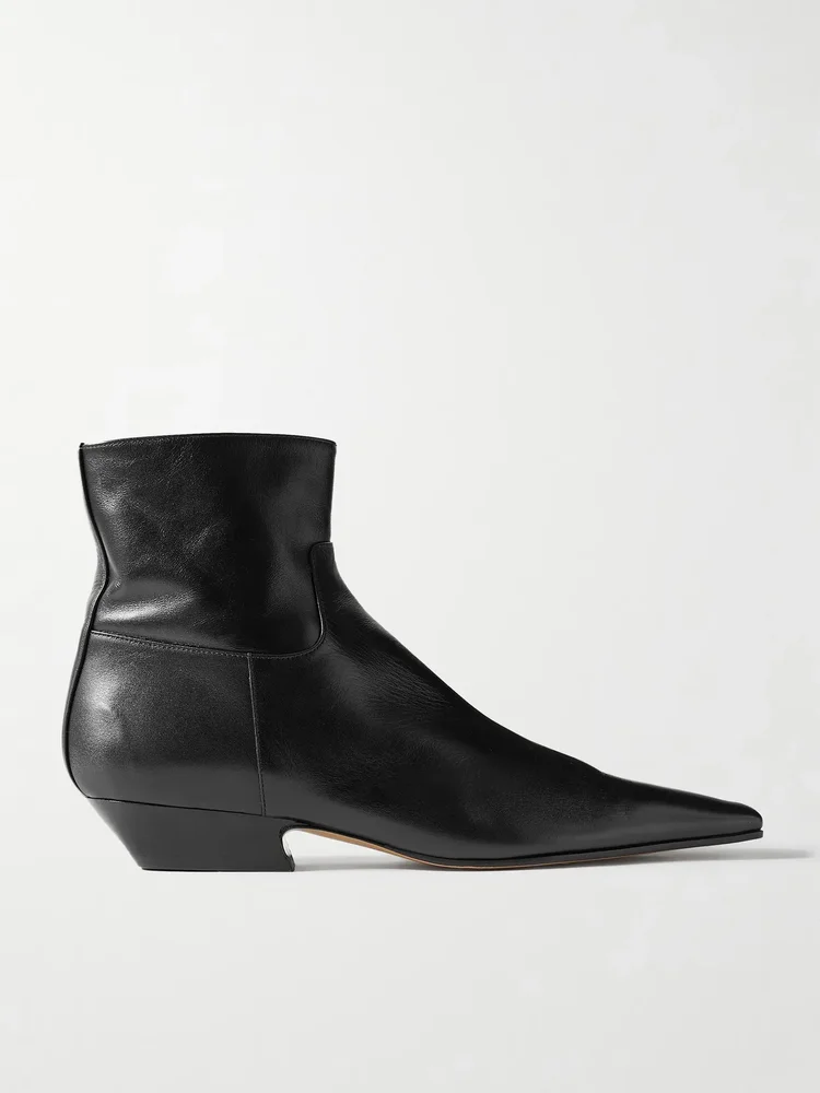 marfa leather ankle boots