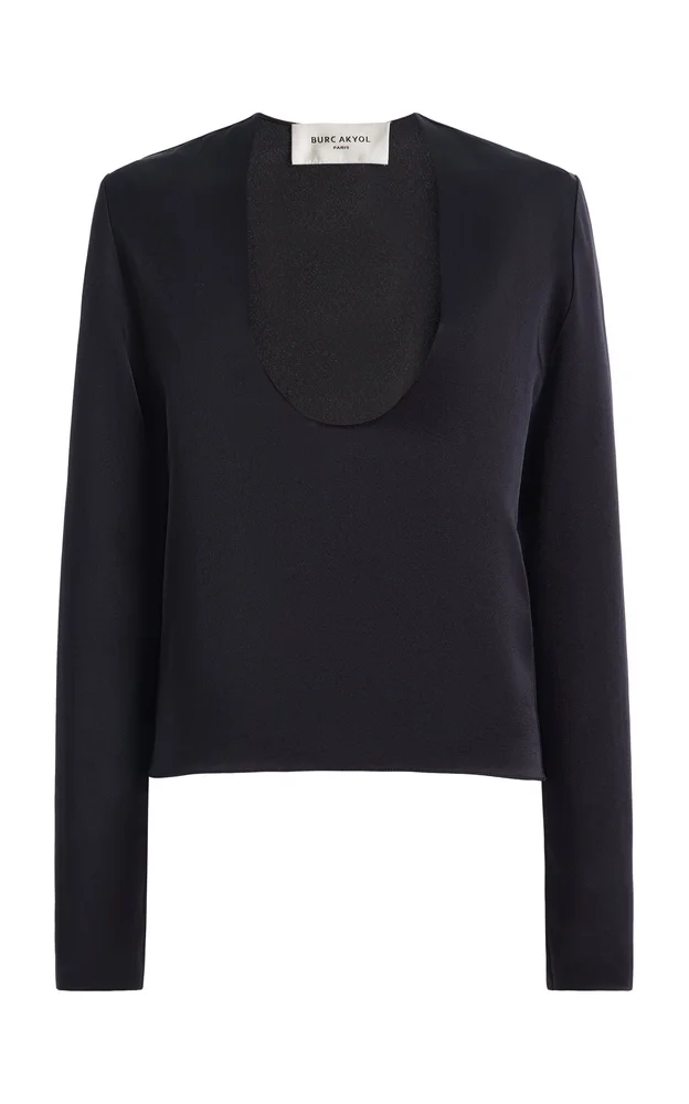 Relaxed Satin Top