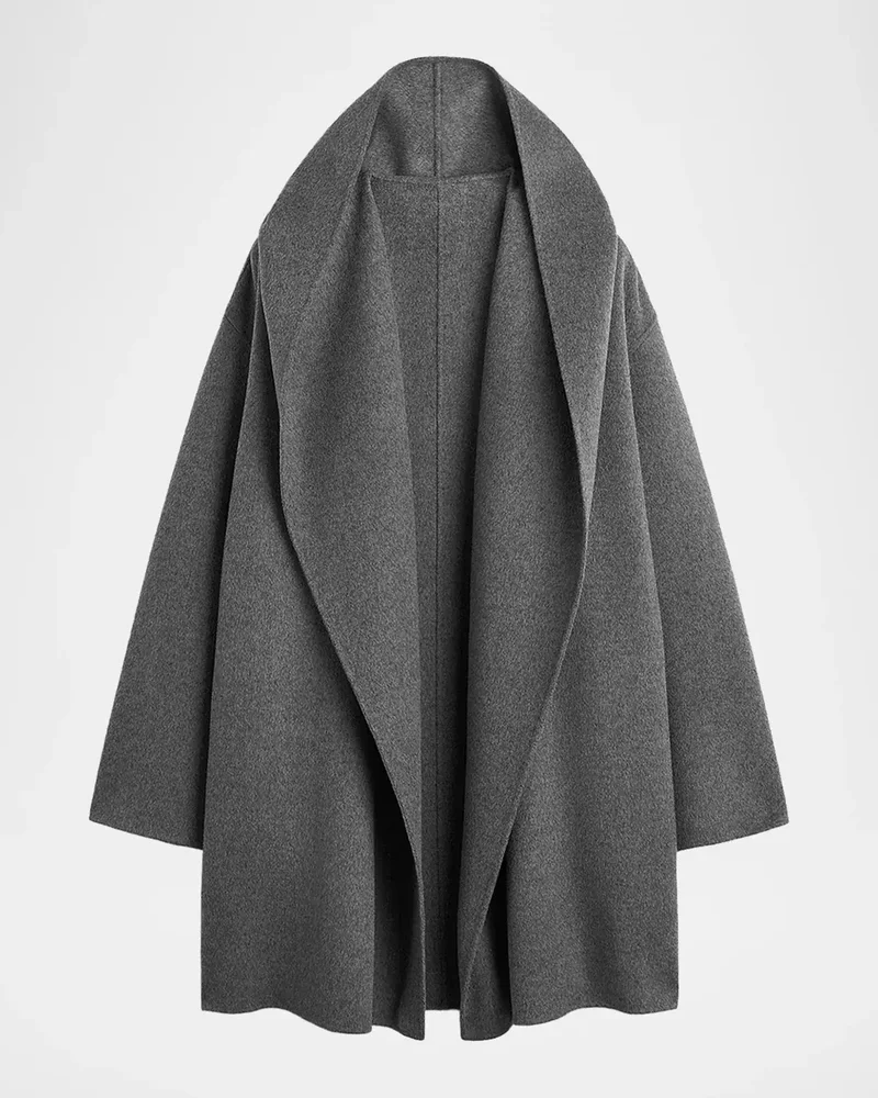Hoodie Wool Coat
