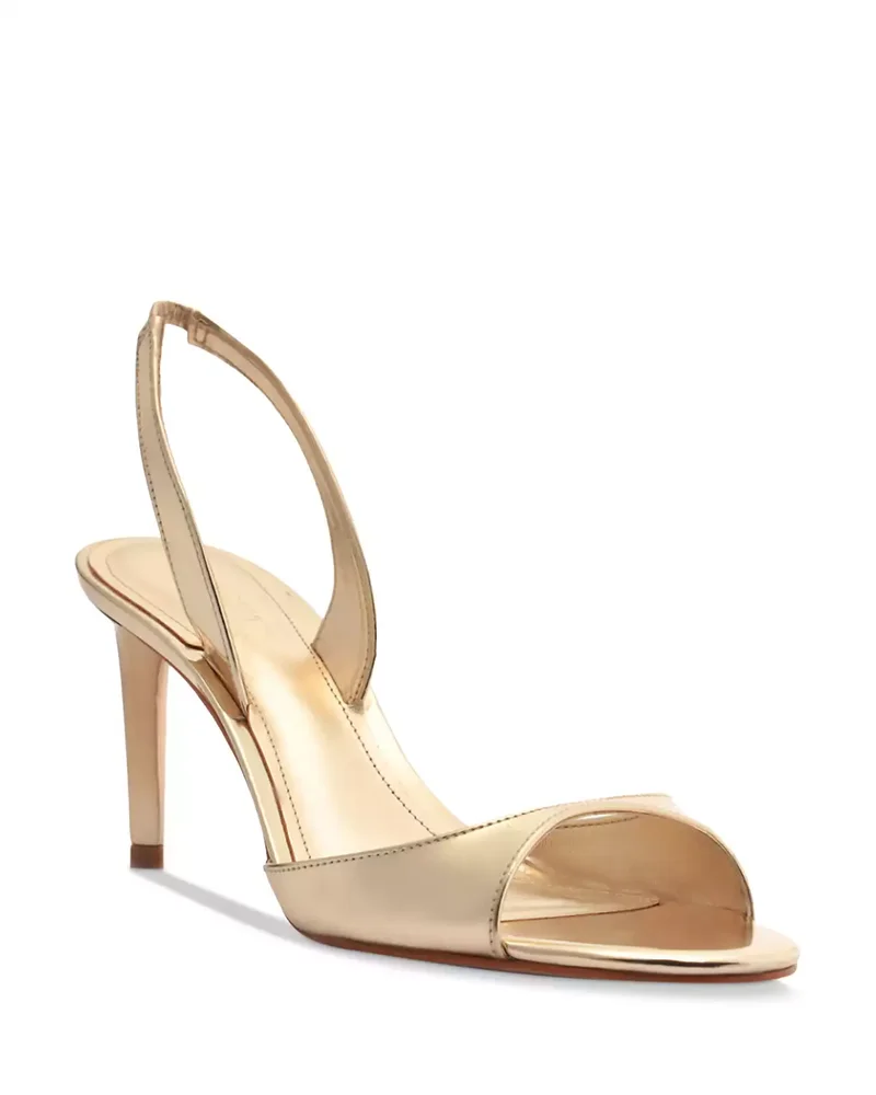 Women's Scarlett Sling Mid Leather Slingback Sandals