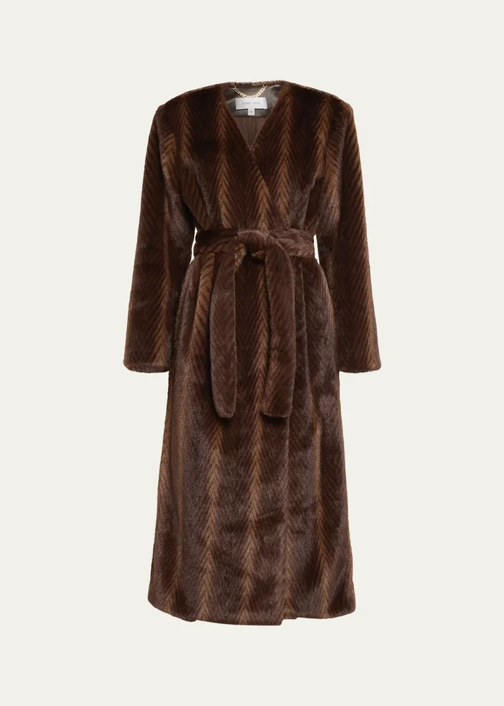 Cady Faux-Fur Coat