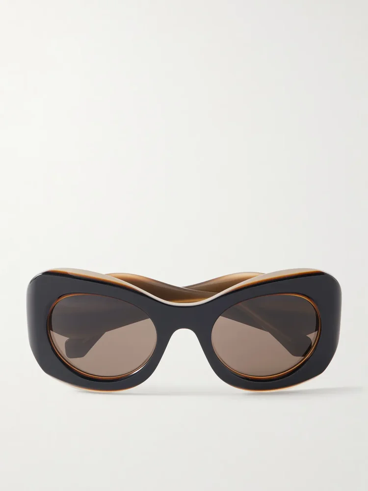 Paula's Ibiza D-frame acetate sunglasses
