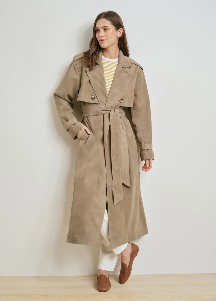 The Suede Charles Trench
