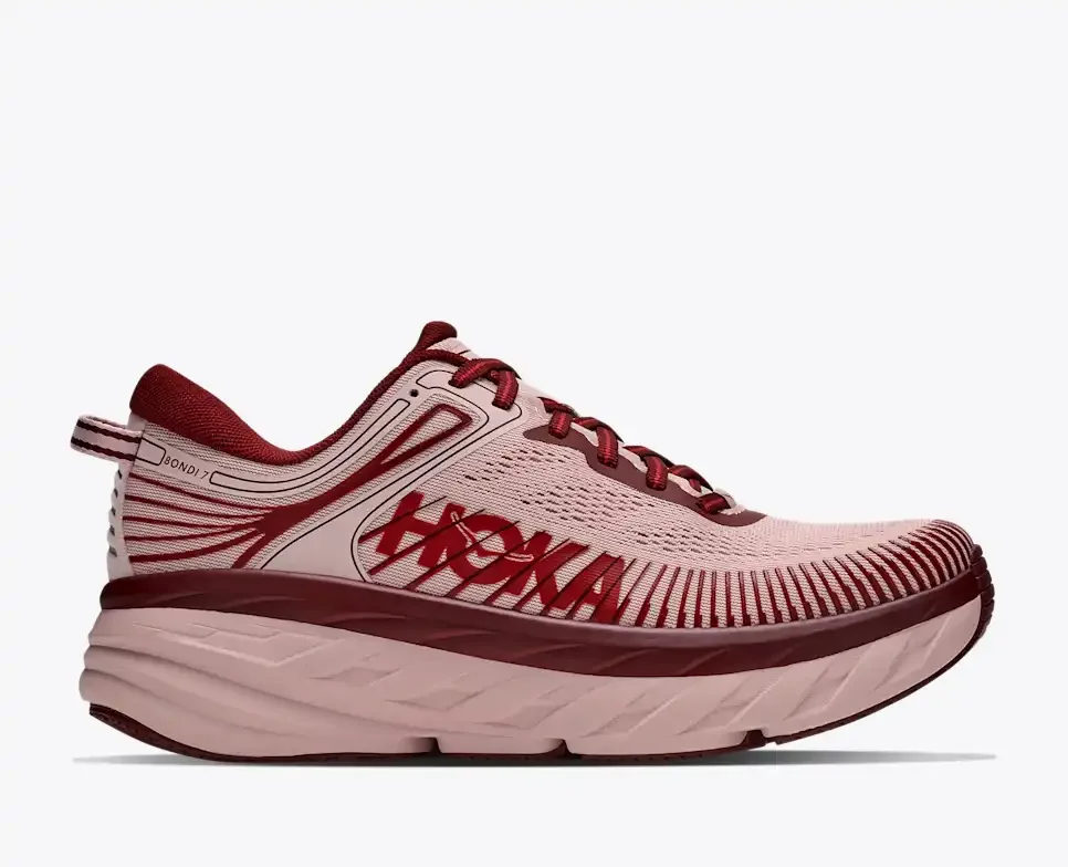 Bondi 7 (Pink Opal / Varsity Burgundy)
