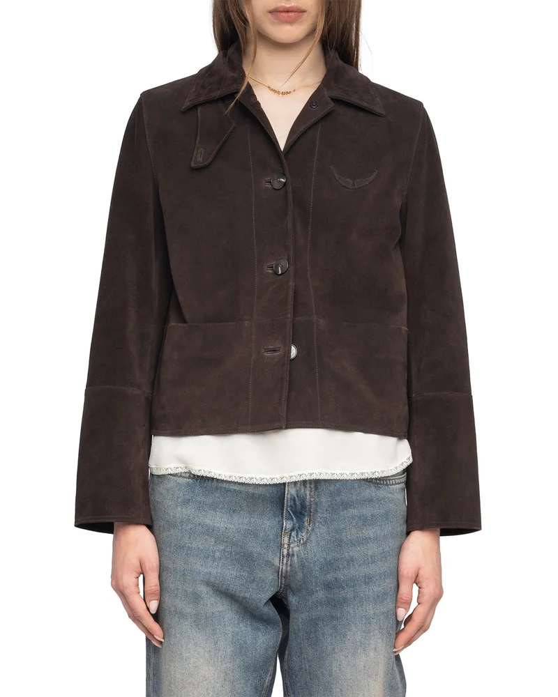 Lessa Heavy Suede Jacket