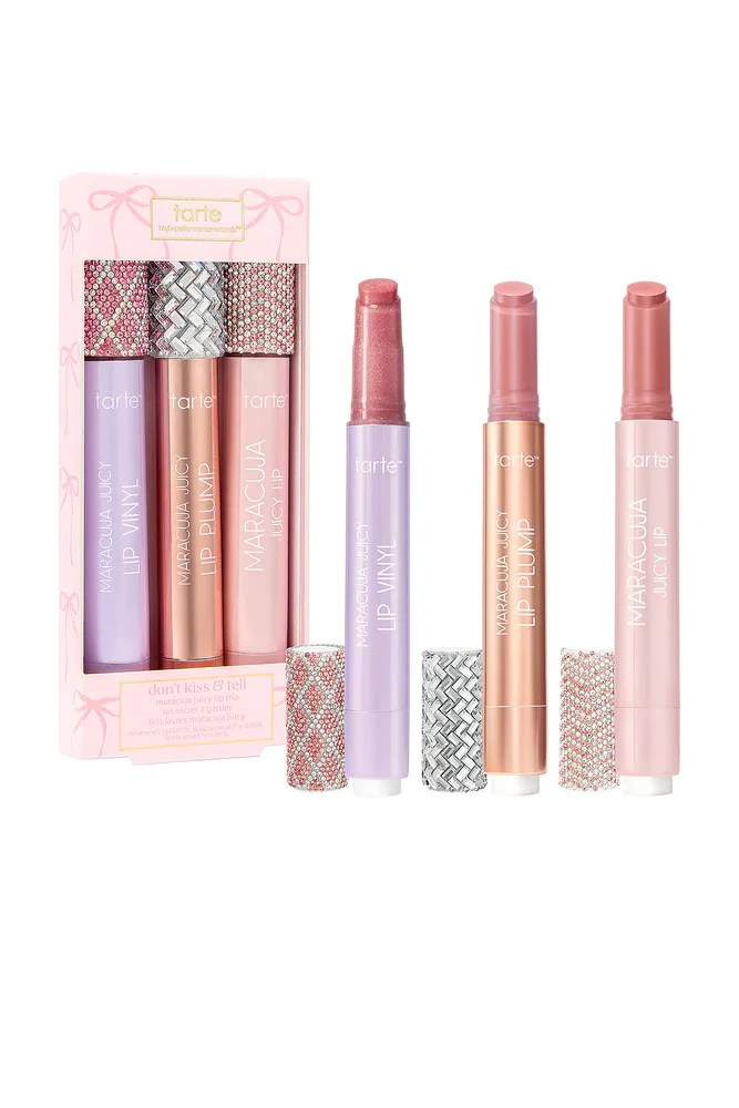 Don't Kiss & Tell Maracuja Juicy Lip Trio
