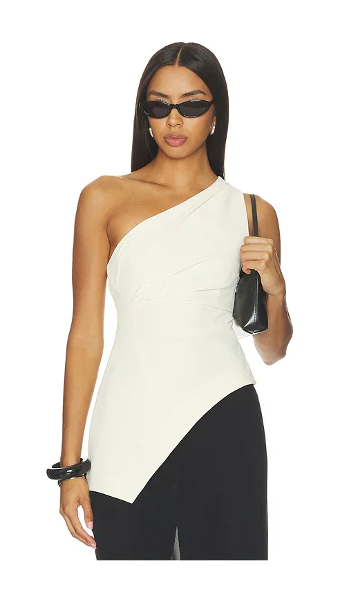 Dani Crepe Asym Top