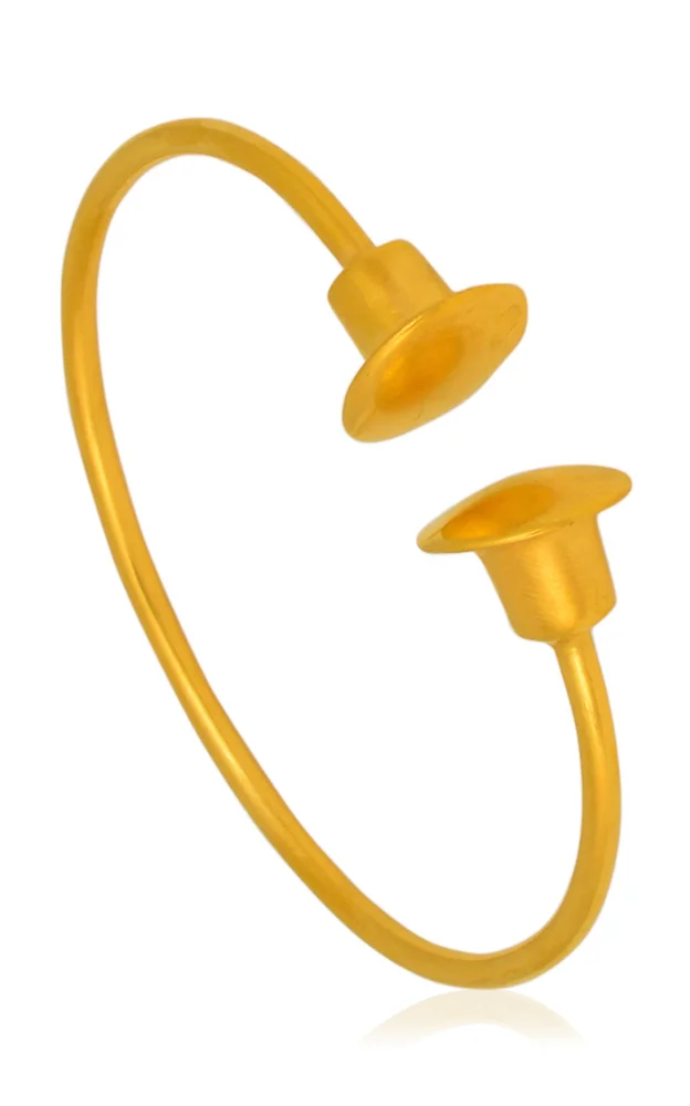 Kipalina 24K Gold-Plated Cuff