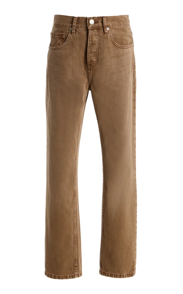 Calla Mid Rise Straight Ankle Jean