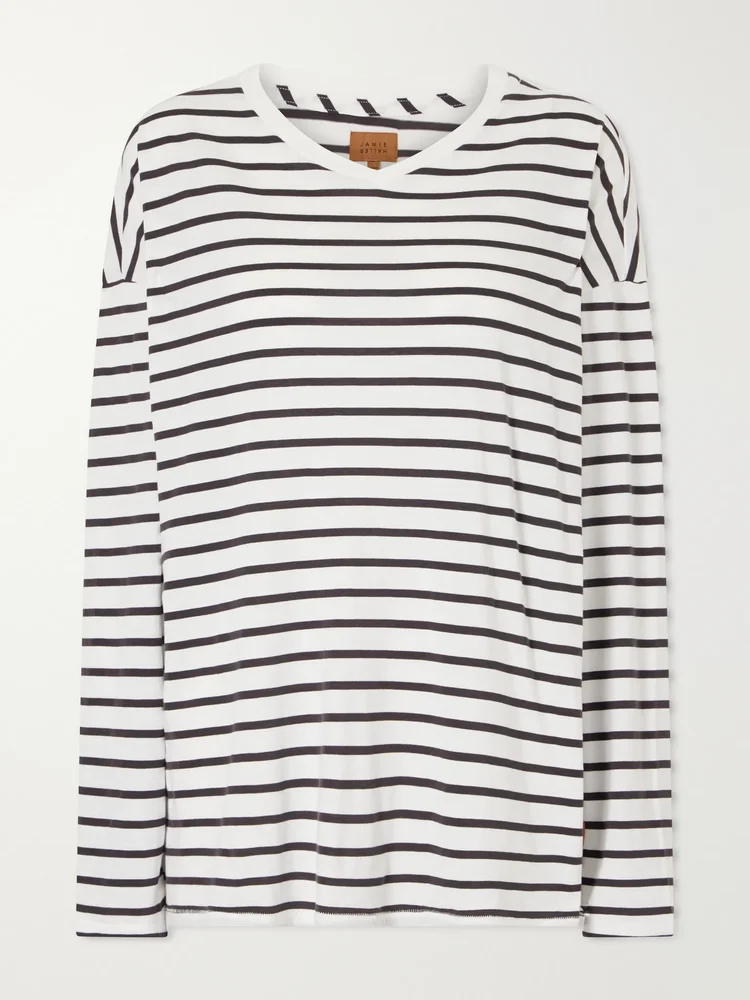 The High striped cotton T-shirt