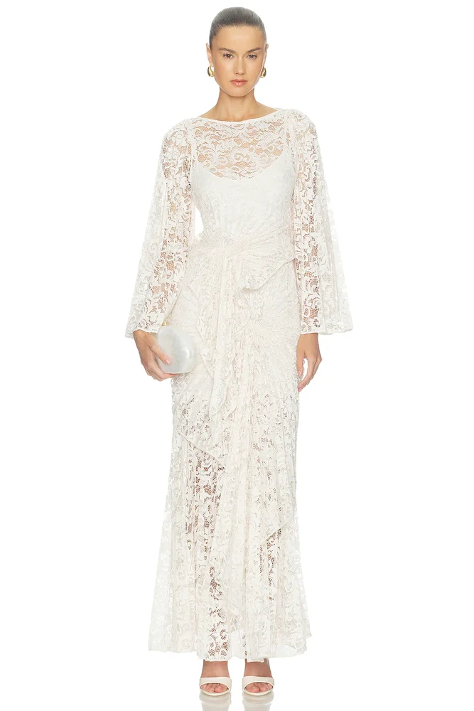 Veil Dress Floor Length