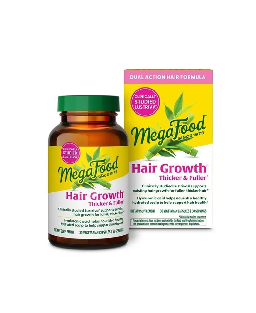 Hair Growth Vitamins with Lustriva, Hyaluronic Acid and Biotin