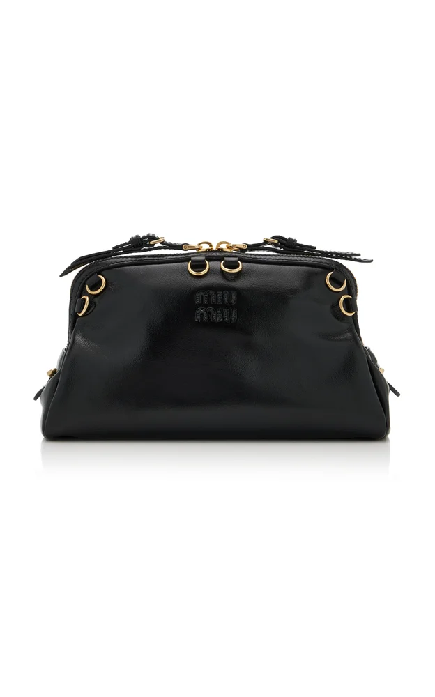 Caprice Leather Clutch