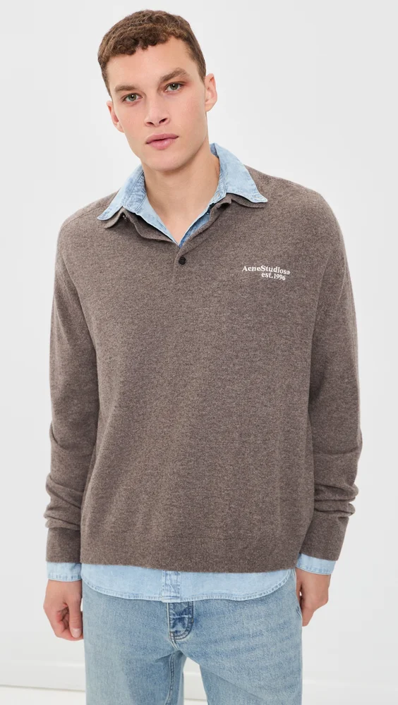 Kluxey Light Polo Wool Sweater