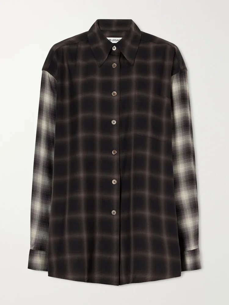 Favourite checked TENCEL™ Lyocell shirt