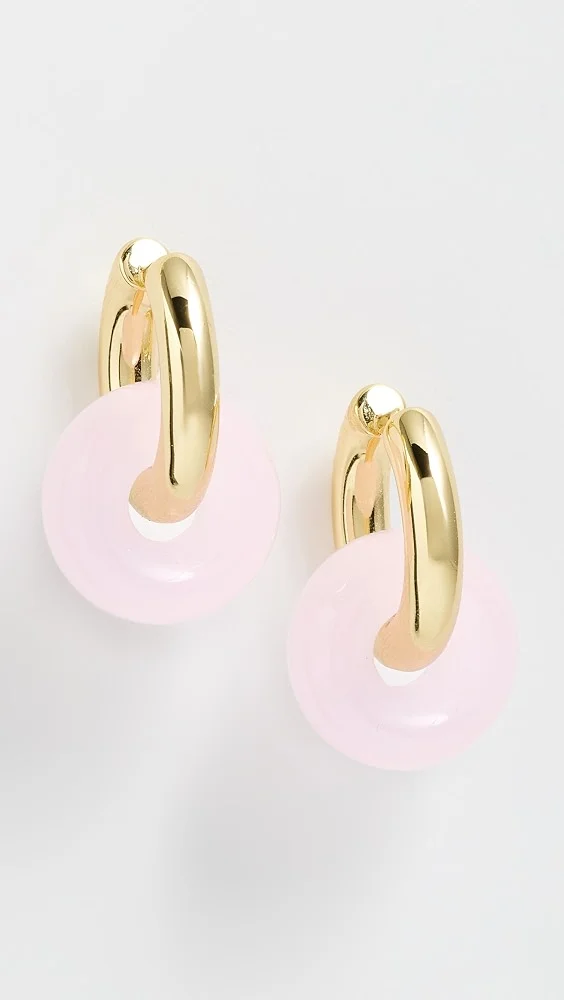 The Rio Washer Hoop Earrings