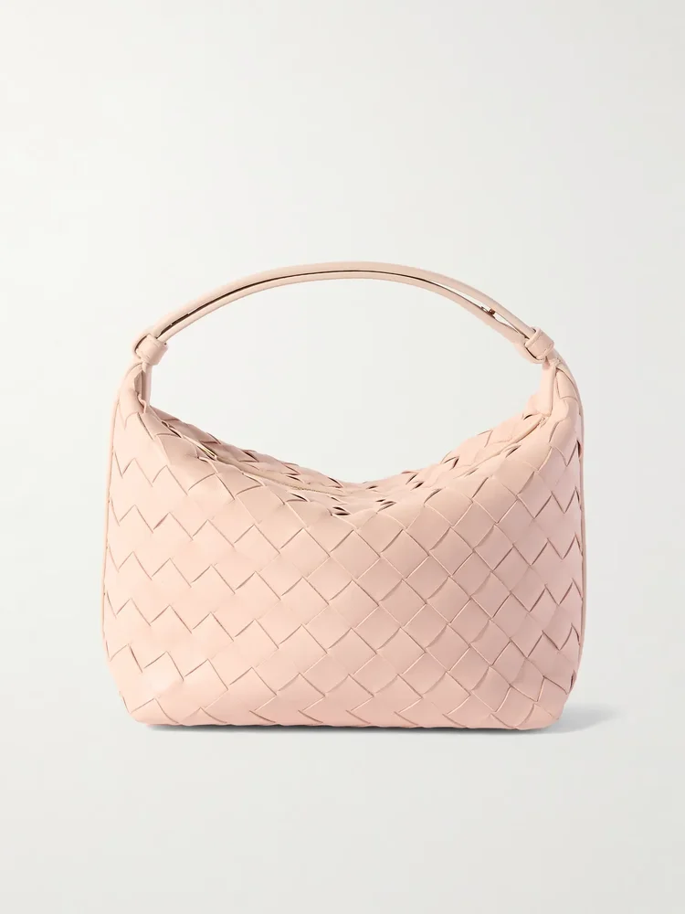 wallace mini intrecciato leather shoulder bag
