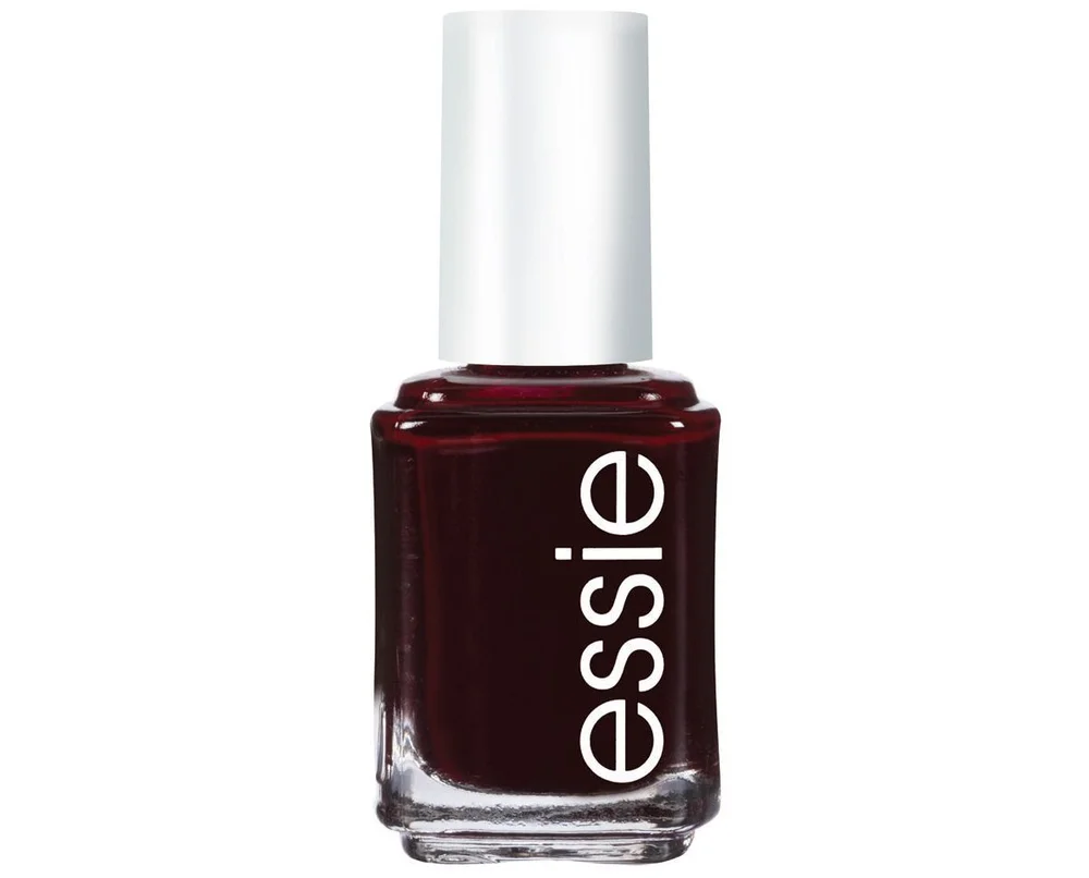 Nail Polish in Wicked (deep blood red with a cream finish)
