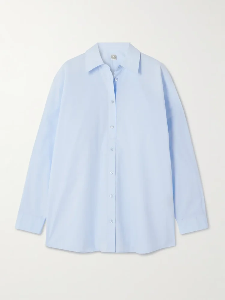 Garderob organic cotton-poplin shirt