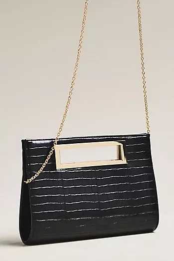 Lisi Lerch Chloe Faux-Croc Clutch