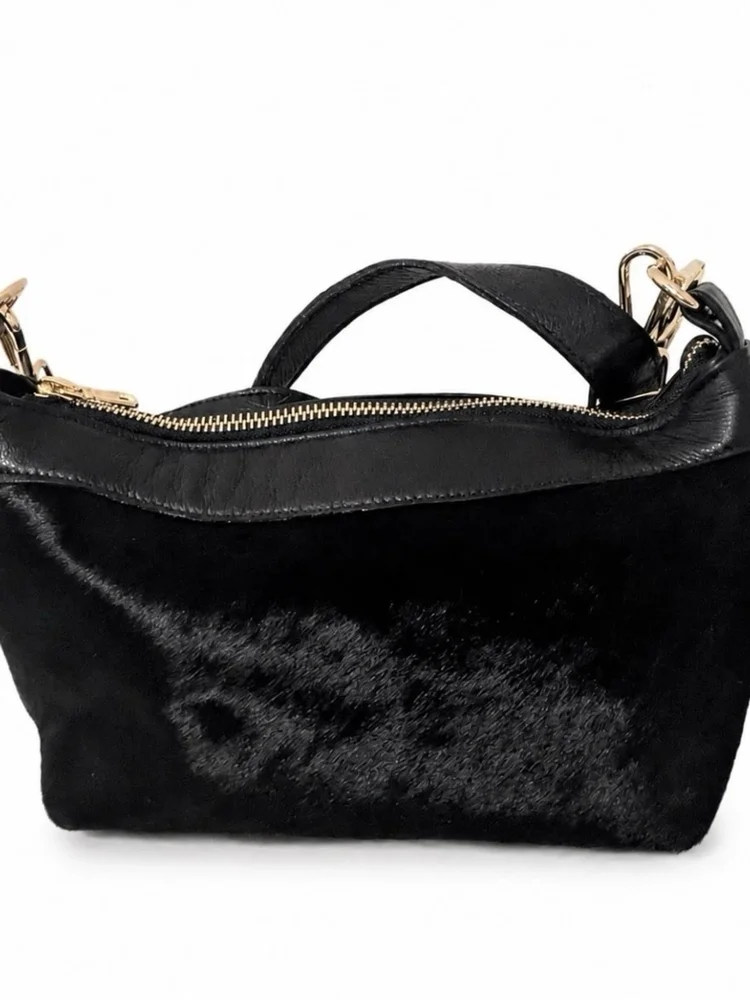 Handmade Hand Bag in Black