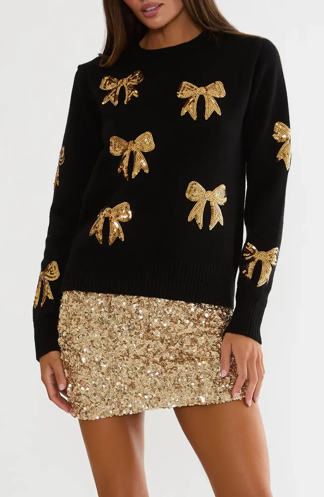 Jolene Bowed Sweater