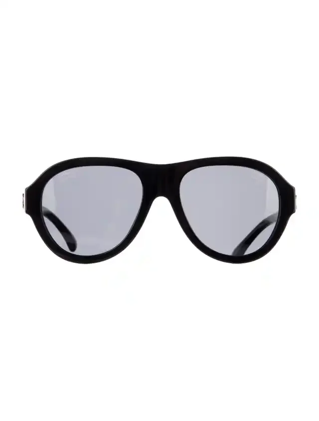 Interlocking CC Logo Aviator Sunglasses