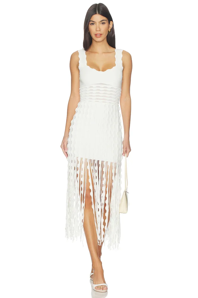 Ammalie Combo Midi Dress