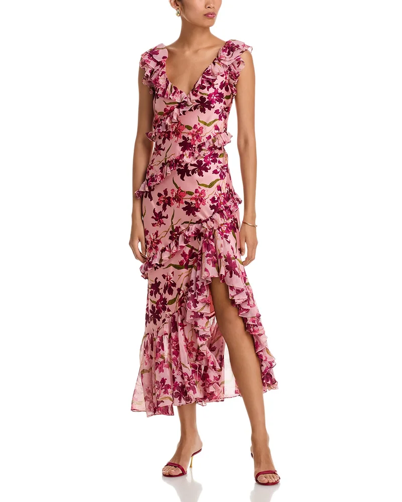 Trailing Hibiscus Ora Dress